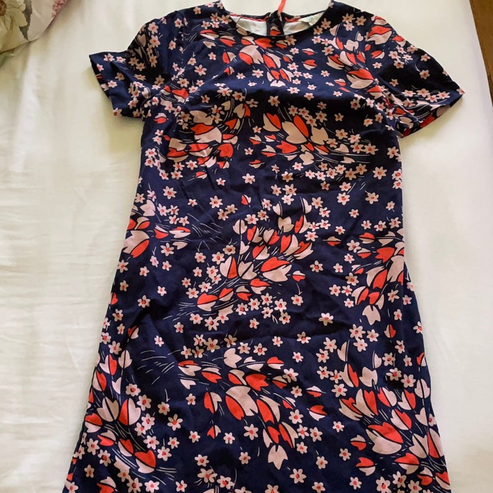 Boden floral shift dress